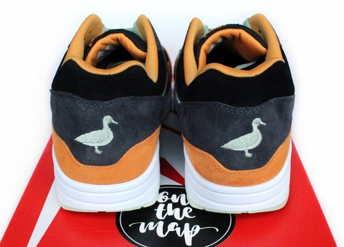 Nike Air Max 1 Premium Ugly Duckling Anthracite Honeydew Orange UK 12 US 13 Neu - Bild 8 von 12