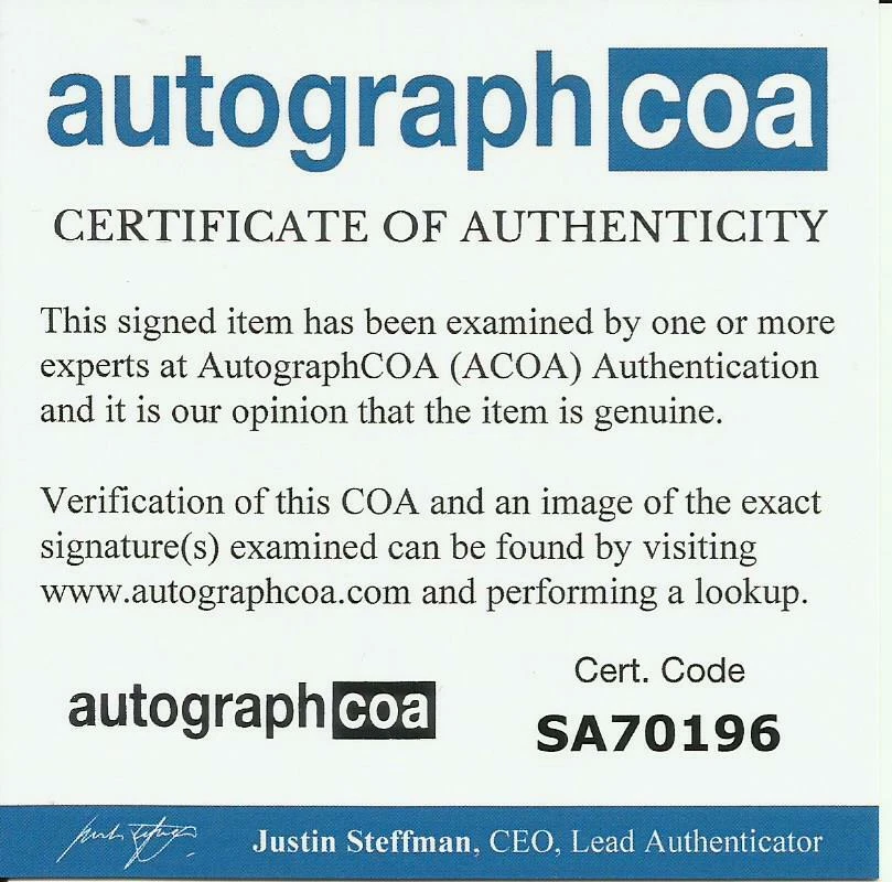 MAGGIE Q SIGNED PHOTO (1) ALSO ACOA CERTIFIED - Image 2 of 2