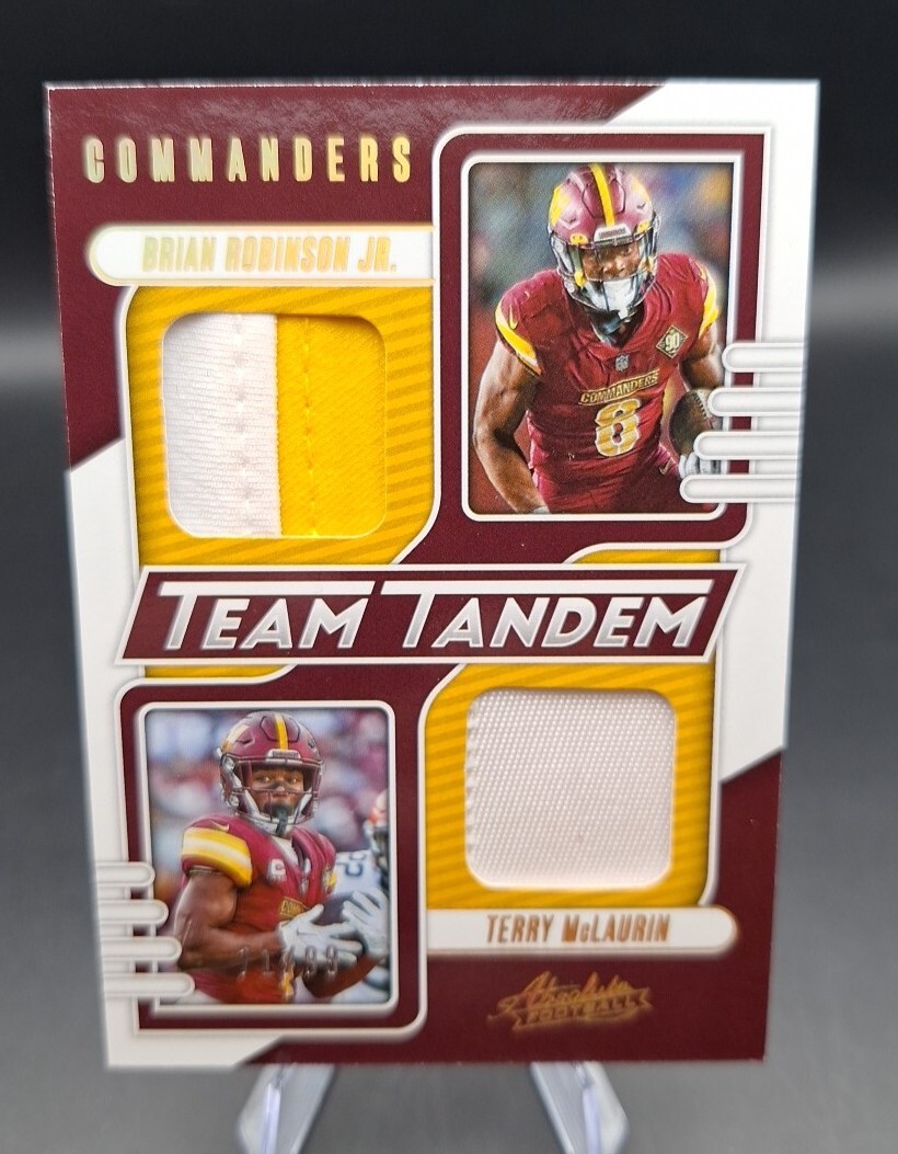 2023 PANINI BRIAN ROBINSON JR. & TERRY MCLAURIN 71/99