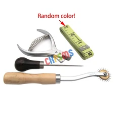 PATTERN DESIGNER SET - NOTCHER+AWL+TRACING WHEEL+TAPE