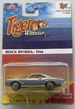 Tiger Wheels 2000 1966 Buick Riviera prima edizione serie Zamac 1 di 3000 VHTF!!