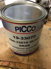 Paint Olive Drab Flat One Gallon Can 33070 For Jeep Dodge GMC G503 G104 WW2