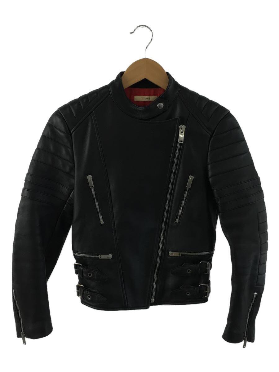 CELINE | 90'S BLOUSON JACKET IN BUFFALO LEATHER レザーJKT CELINE blouson Jacket leather sheepskin black 36 | eBay
