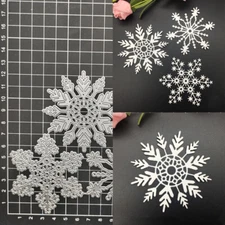 Christmas Snowflakes Metal Cutting Dies Scrapbooking Emboss Paper Blade Stencils