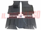 Original Gray And Black Carpets For Fiat 128 Coupe SL Egizio Filgomma