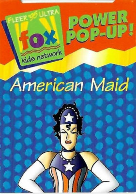 TCS 77  1995 Fleer Ultra Fox Kids Network Power Pop-Up American Maid 5 of 24