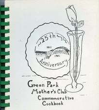Green Park MO Lutheran School Mother's Club Cookbook Community Recipes 1961 1986