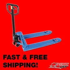 PALLET JACK - HAND TRUCK 27" X 48" 5500 LB CAP NEW 1-YEAR WARRANTY SHIPS FREE!