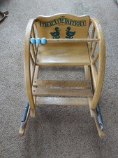 Antique Vintage The Teeter Tot Child's Rocker Bouncer Chair