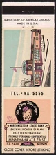 Vintage matchbook cover NORTHWESTERN State Bank with bank pic St Paul Minnesota