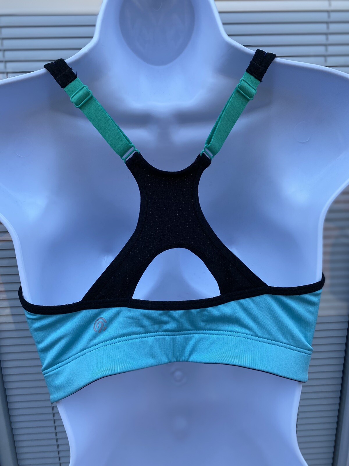 Champion Sports Bra Motion Control Zip MAXIMUM Support Adjustable 40c