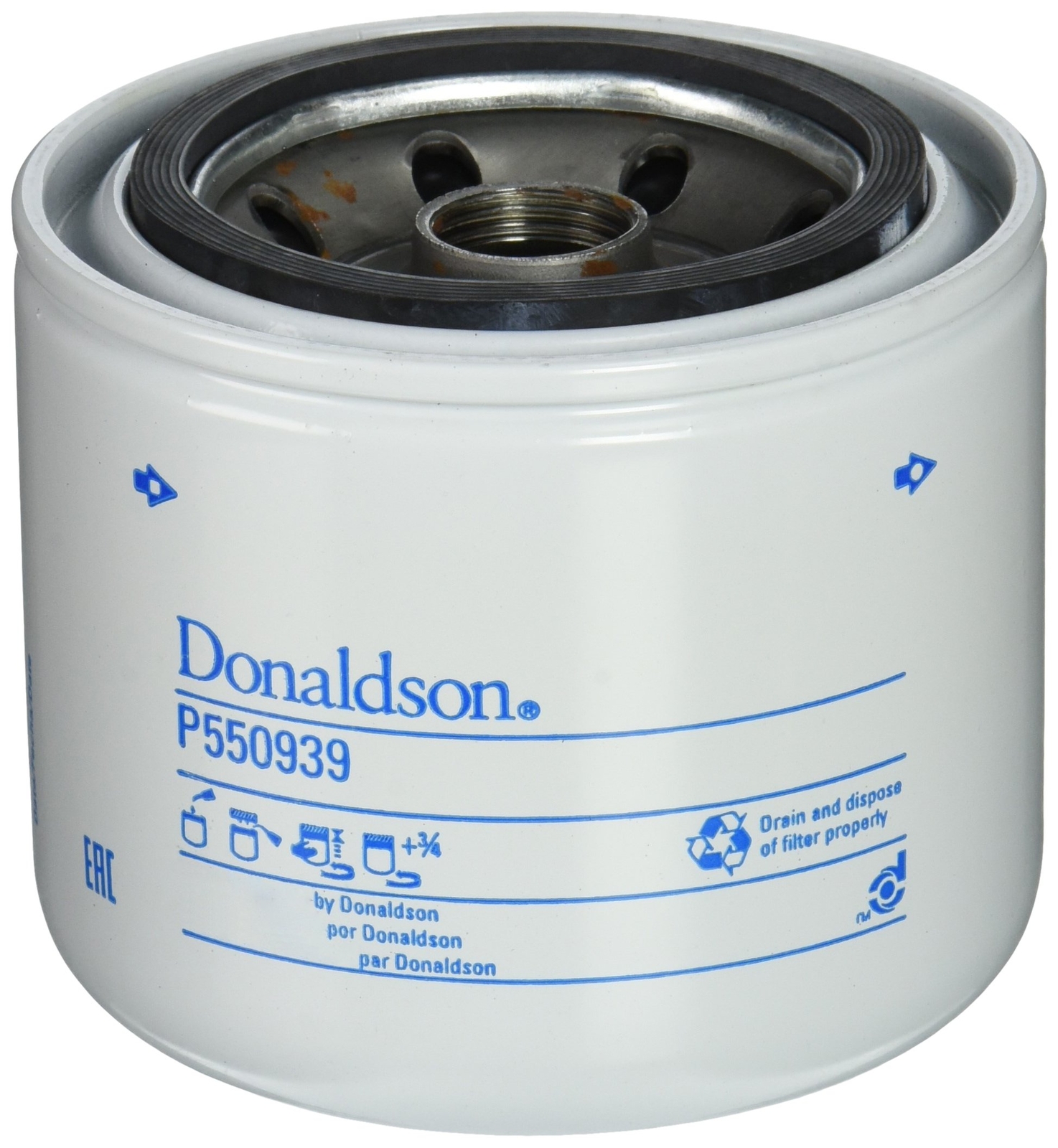Donaldson P550939 Lube Filter (Full Flow, Spin-on)