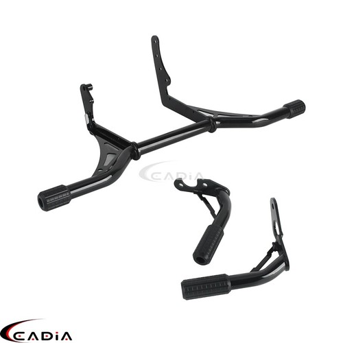 Front Rear Highway Engine Guard Crash Bar For Harley Softail FXST FXBB FXLR S ST - Picture 10 of 10