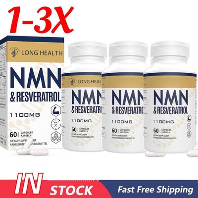 NM + Resveratrol 60 Capsules - Anti-aging & Antioxidant |1-3X]