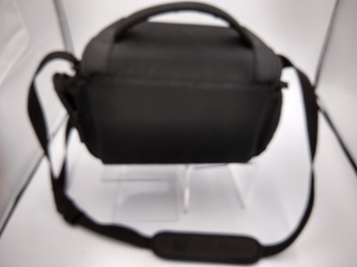Sony Deluxe Camera Case Nylon Padded Black Shoulder Strap #LCS-U21 - Picture 2 of 6