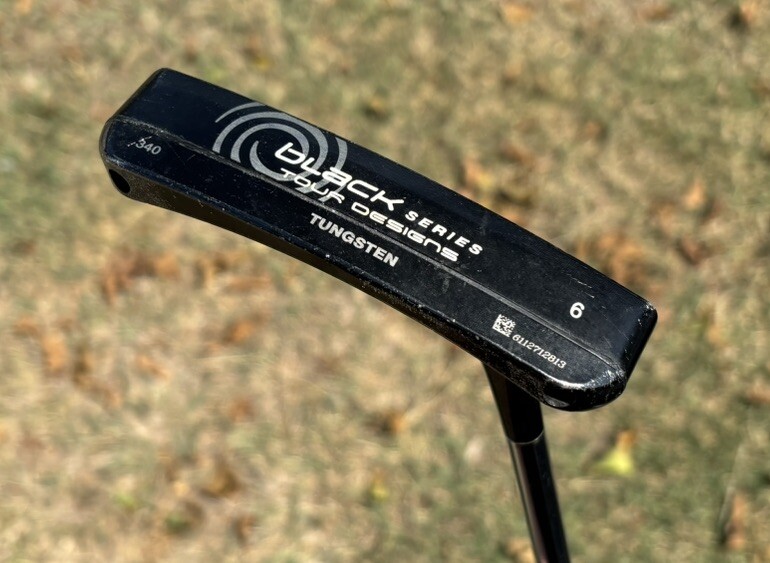 Odyssey Black Series Tour Design #6 Tungsten Blade Putter Steel