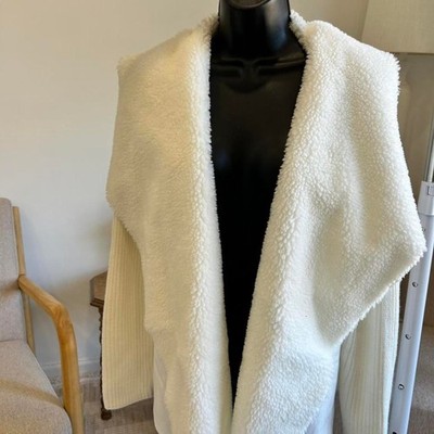 Kate & Sam Women's White and Cream Cardigan