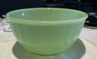 Vintage Fire King Oven Ware Jadeite 7”Swirl Mixing Bowl