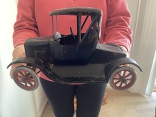 Antique Buddy L Pressed Steel Flivver Coupe 1920s