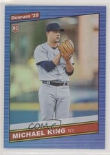 2020 Panini Donruss Retro 1986 Holo Blue Mike King Michael #256 Rookie RC 00gy