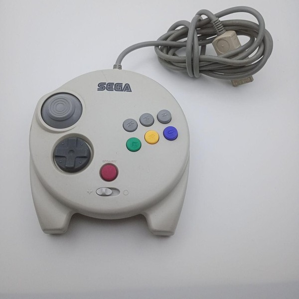 Sega Saturn 3D Control Pad Grau Controller HSS-0137 Getestet Gebraucht Japan-image