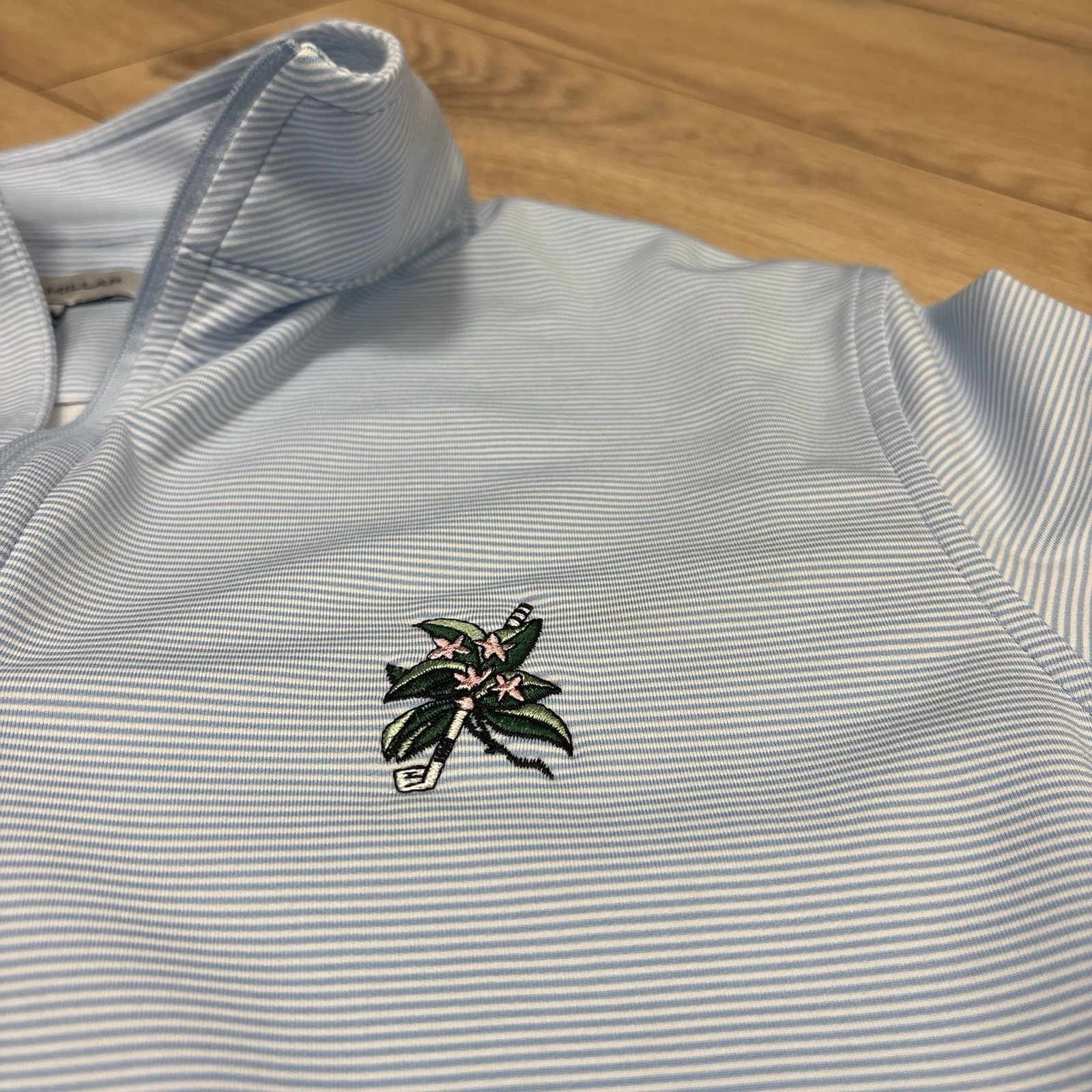 Peter Millar Pullover Small Blue Perth Performanc… - image 8