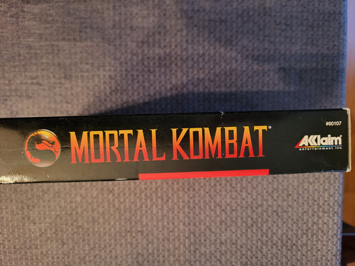 Mortal Kombat Super Nintendo Box And Game. No Manual. Good Condition. Tested - Picture 7 of 11