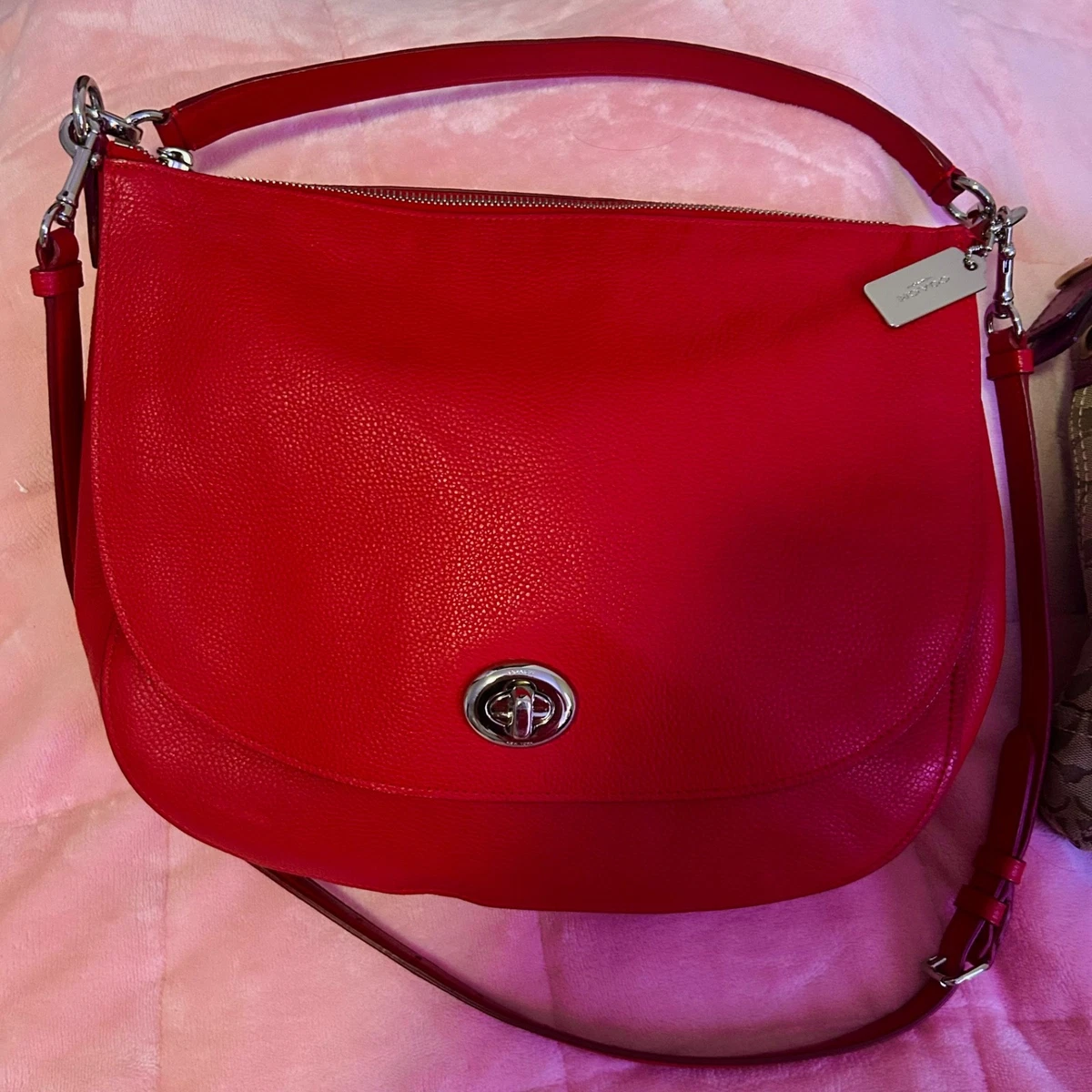 Coach Hobo Bags Red Bags & Handbags for Women for sale | eBay