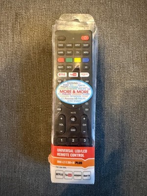 Universal LCD/LED TV Remote Application for Almost Any TV Model RM-L1130+X Plus