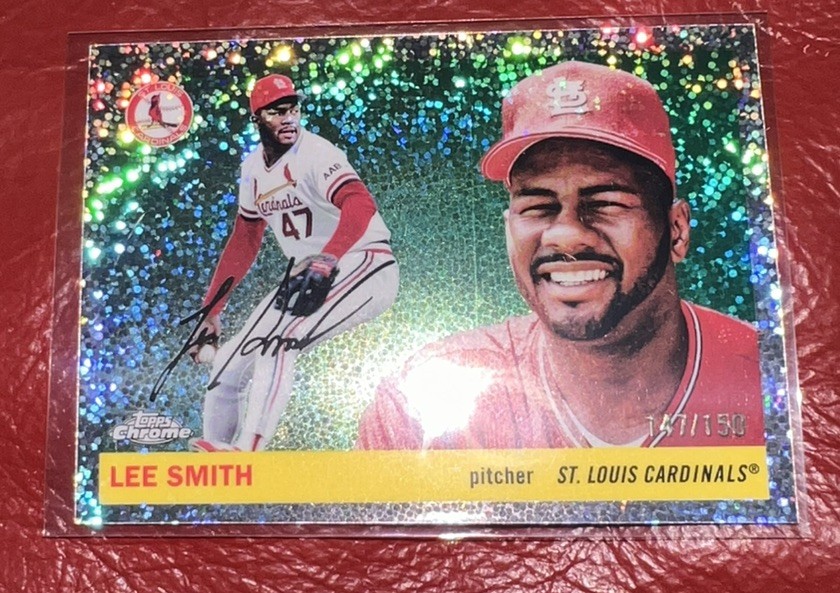 2025 Topps Chrome Platinum #333 Lee Smith Silver Speckle Refractors 147/150