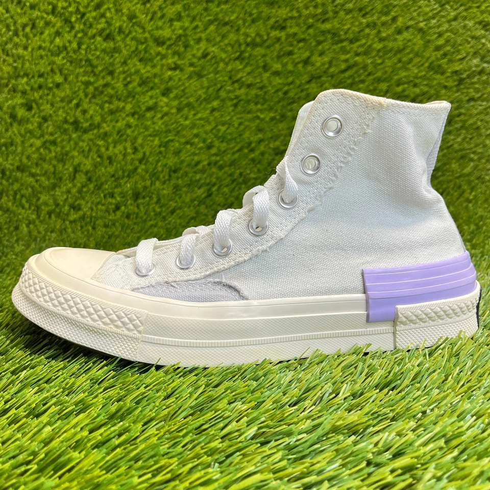 Zapatillas deportivas Converse Chuck 70 altas para mujer talla 6 azul blanco para caminar Foto 4 de 4