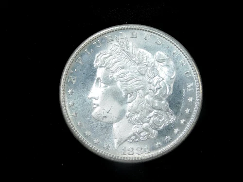1881-S $1 Morgan Silver Dollar - GEM BU