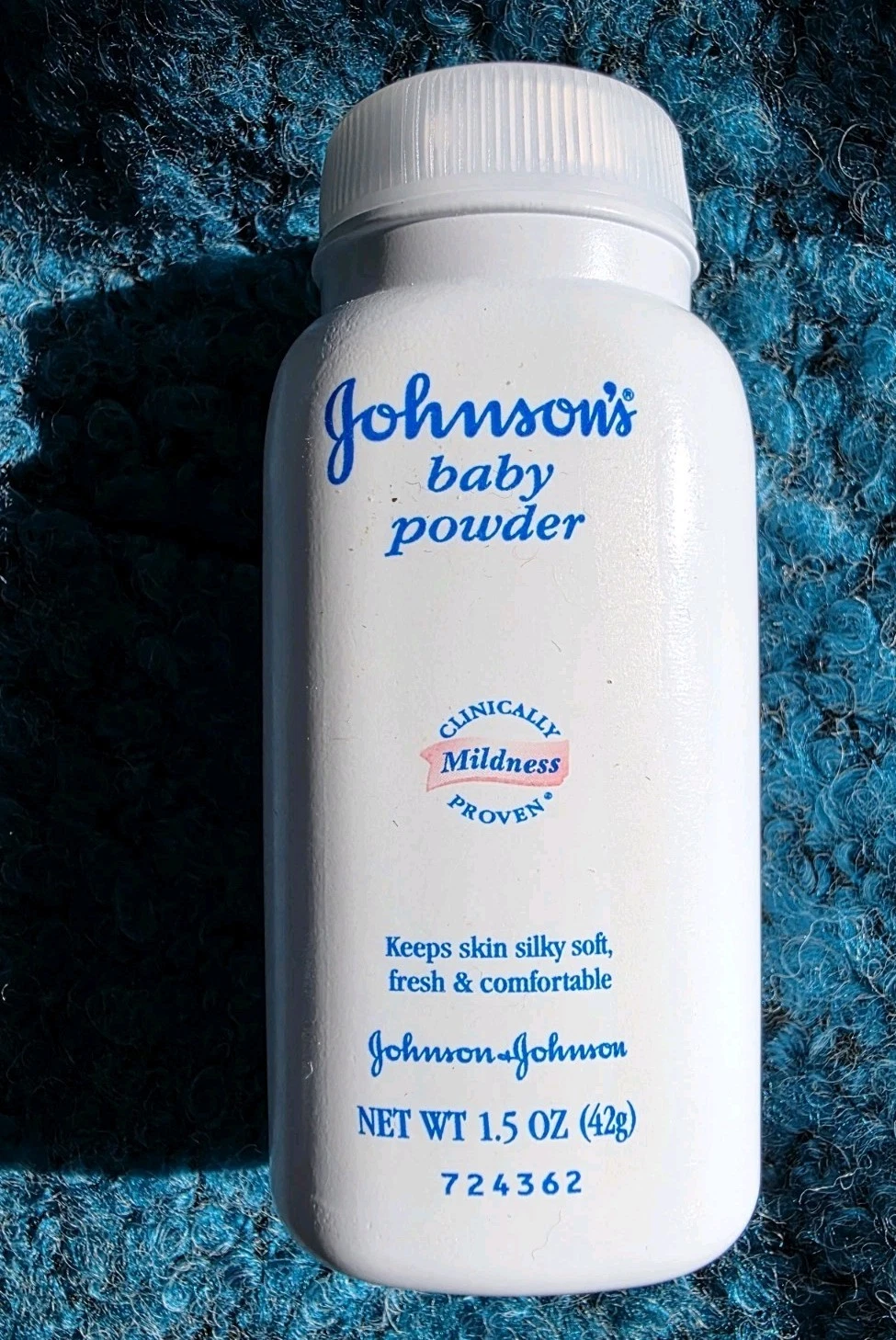 Johnsons Baby Powder Original Talc Formula 1.5 oz 2004, Sealed