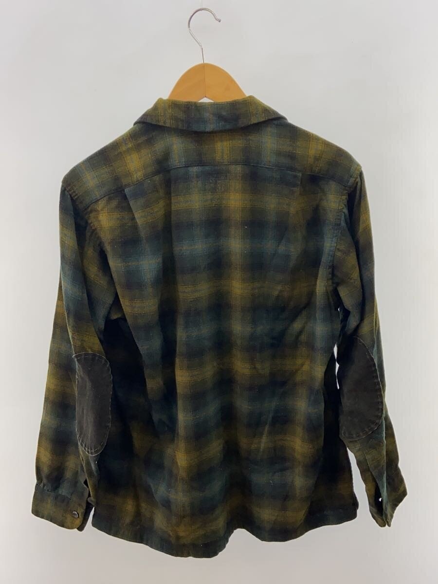 PENDLETON 50s Elbow Patch Ombre Checkered Shirt, … - image 2