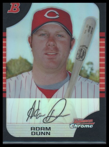 2005 Bowman Chrome Adam Dunn #83 card