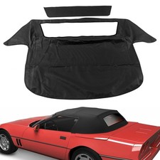 Canvas Convertible Soft Top W Plastic Window Fit For Chevy Corvette 1986-1993 Canvas Convertible Soft Top W Plastic Window Fit For Chevy Corvette 1986-1993