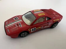 Burago Ferrari GTO Rally  1/43 Scale Die Cast Car Red Colour