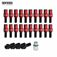 Bonoss 20x Red Forged Wheel Lug Bolts For Bmw G20 G21 M3 G30 M550i F90 M5 M4