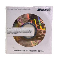 Microsoft Office Professional Edition 2003 OEM Version