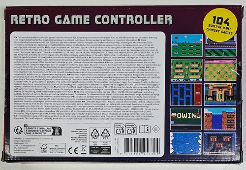 8-Bit Chipset LCD Handheld RETRO GAME CONTROLLER Shooter Puzzle Racing Action - Picture 2 of 5