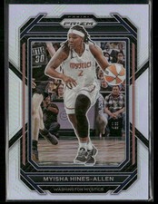 2023 Panini Prizm WNBA #86 Myisha Hines-Allen Silver
