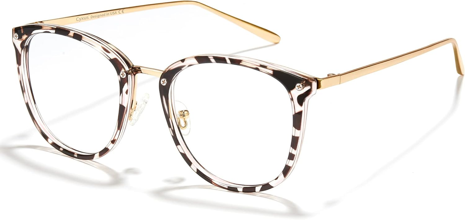 Blue Light Blocking Glasses for Women Stylish Computer Eyewear to Reduce Eye Strain-image