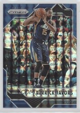 2016-17 Panini Prizm Mosaic Blue Derrick Favors #21 0c4