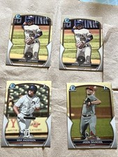 (4) 2023 Bowman Draft Jadher Areinamo Max Anderson Jason Savacool