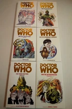 Doctor Who Target Novelizations 2012 Paperback Books (Lot of SIX)