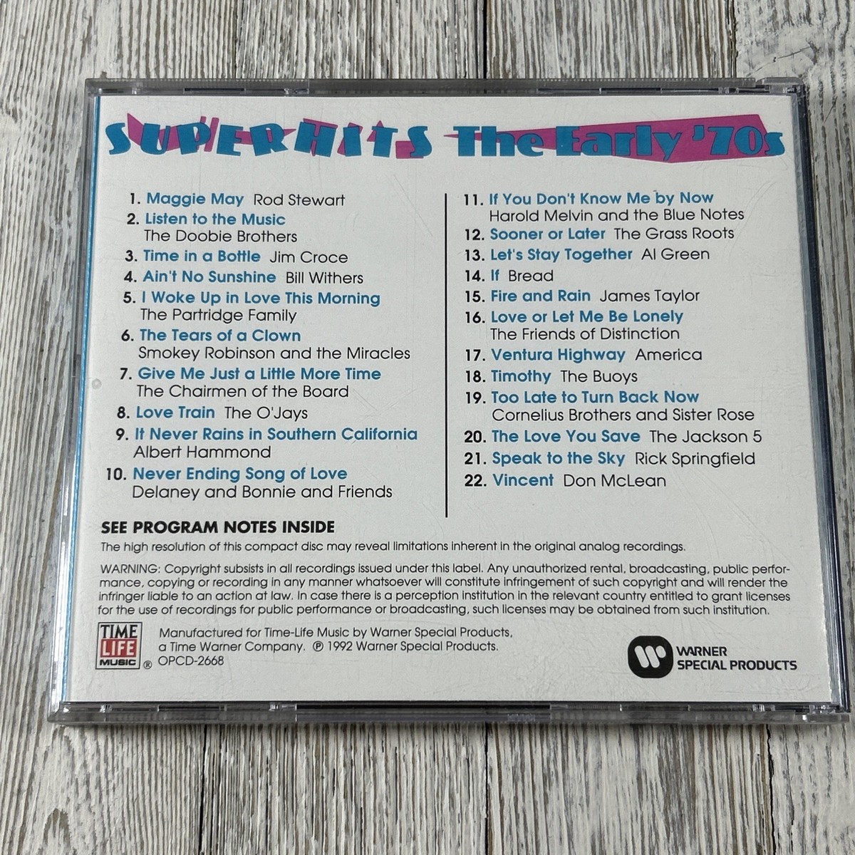 Hits&Hits　1970-1993 The Early '70s Super Hits Time Life CD Superhits | eBay