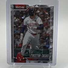 Topps 2024 Triston Casas Boston Red Sox Rookie Baseball Trading Card #464 MLB. rookie card picture