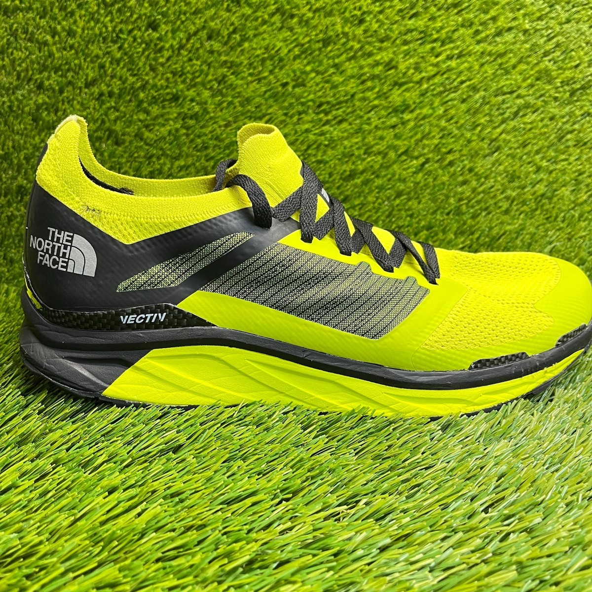 The North Face Flight Vectiv Mens Size 12 Yellow Trail 