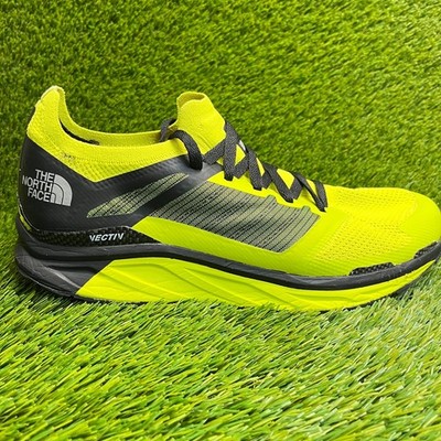 The North Face Flight Vectiv Mens Size 12 Yellow Trail Running Shoes Sneakers