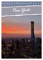 New York - Hidden Corners Of The City (Desk Calendar 2026 Din A5 Portrait),...
